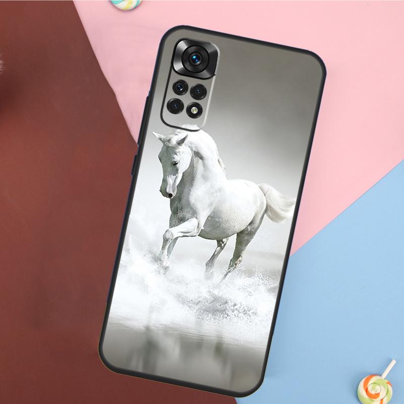 Coque Cheval au Galop Pour Xiaomi Redmi Note 13 Pro 14 12 11 9 10 9S 10S 11S 12S Redmi 10C 12C 13C 14C Étui