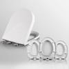 Yixi Thickened Universal V-Type PP Toilet Seat Cover