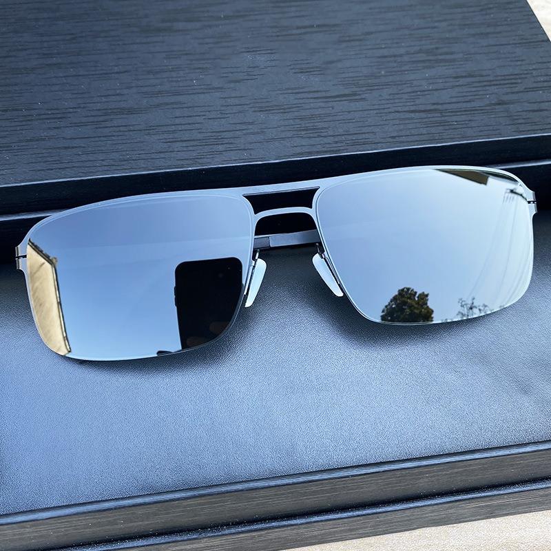 Non-polarized Vintage FULL Fram Square Sunglasses Women Men Sunscreen Driving Eyeglasses