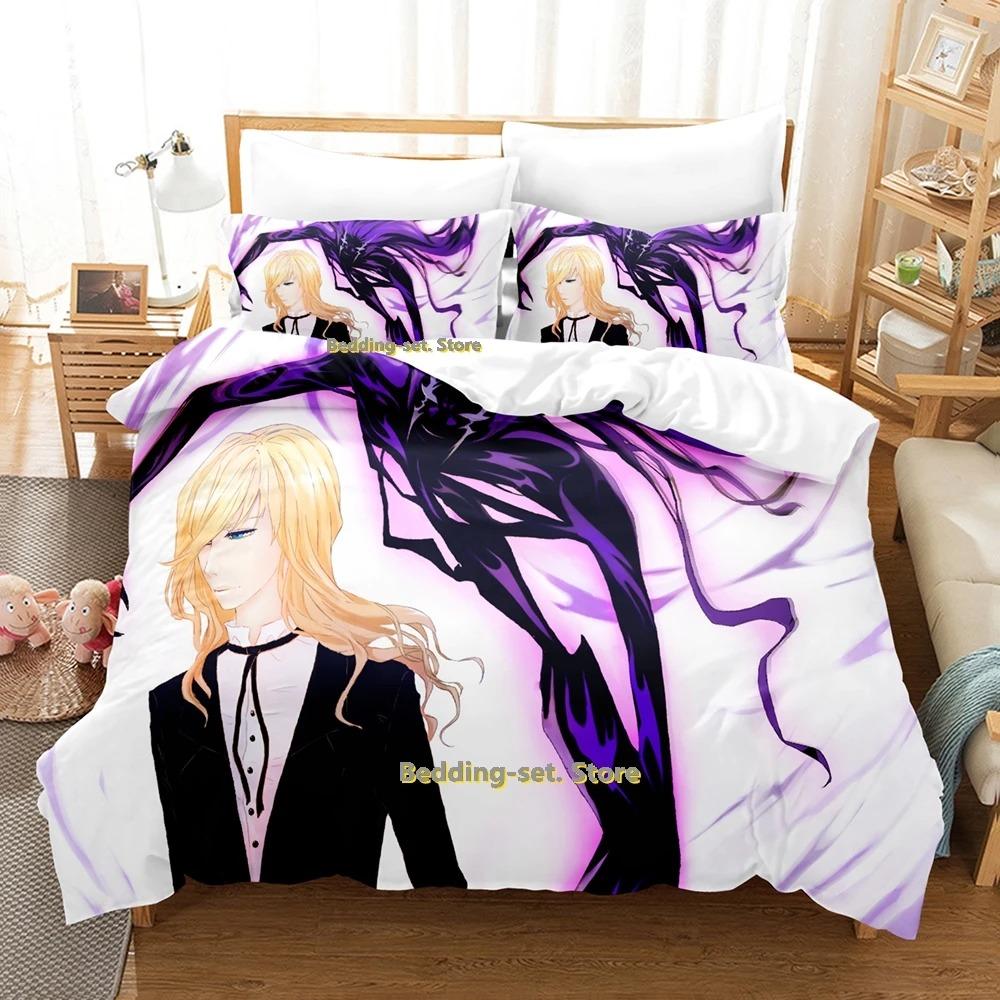 Noblesse Bedding Set Single Twin Full Queen King Size Bed Set Adult Kid Bedroom Duvetcover Sets Print Anime Bed Sheet Set