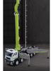 Alloy Concrete & Fire Water Pump Truck Model Toy with Spray Function