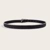 Girl Glittered Waist Belt Street Dance Jeans Belt Decorative Round Buckle