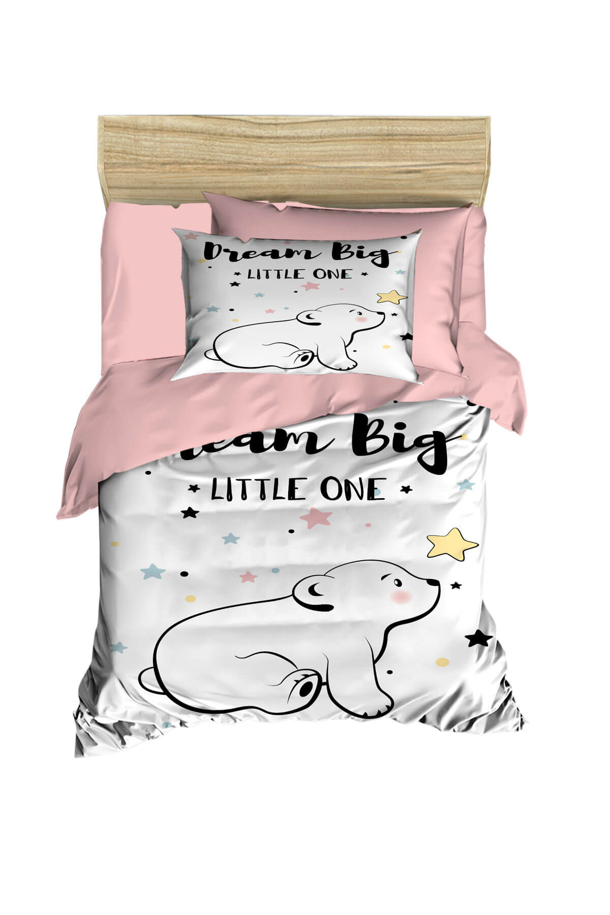 

Digital Printed 3D Cotton Newborn Baby Bedding Set Dream Big