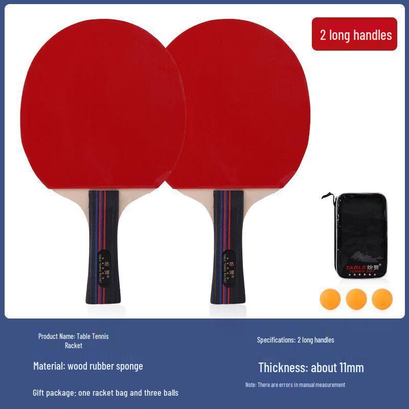 WEZHO Table Tennis Racket Set