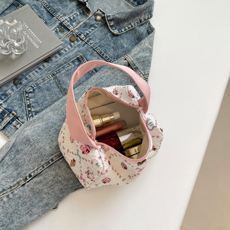 Cartoon Kosmetik Reise Organizer Lässige Make-up Waschtaschen Große Kapazität Tragbare Tragetasche Geschenke