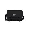 New Reebok Fabric Shoulder Bag, Crossbody Bag, Messenger Bag Regular Unisex Black RB240079M