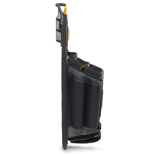 ToughBuilt Technician's 7-Pocket Pouch - Large ClipTech? Pouch with Clip/Slip-On, 4 Snug Screwdriver Loops, 12 Pockets/Loops, Tape Measure Clip, and N