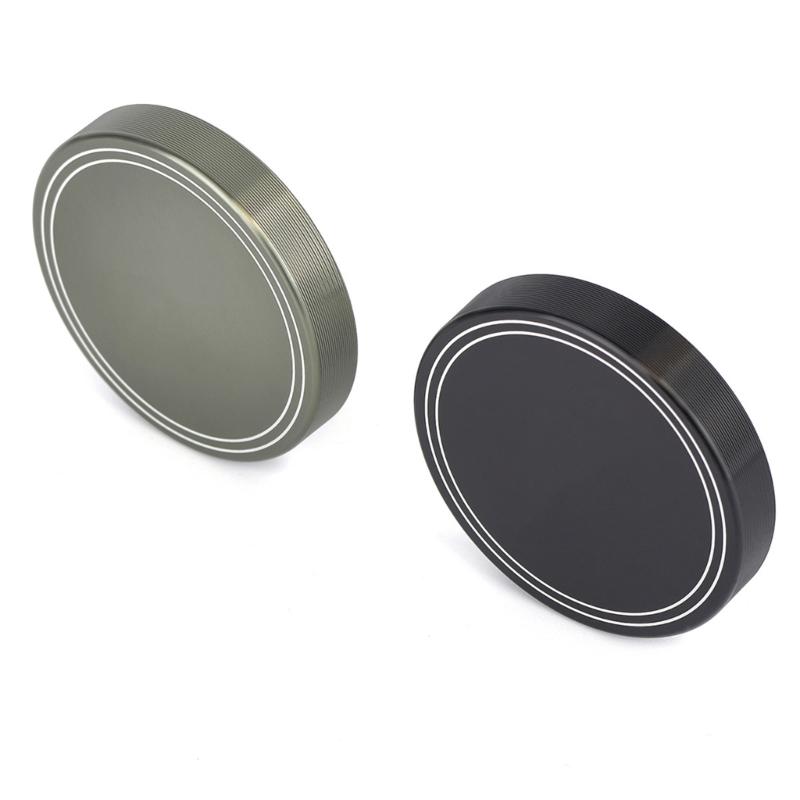Premium Aluminum Digital Camera Lens Cap Cover Featuring Anodized Finish and Velvet Lining for Photagraphy Accessories