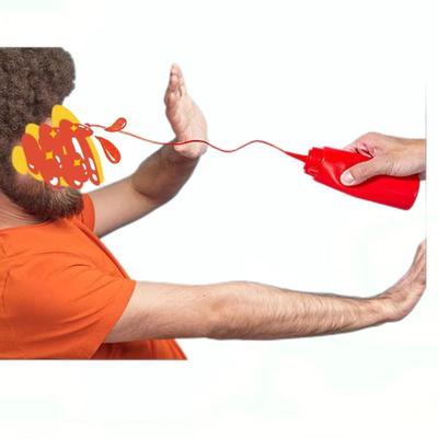 Funny Prank Ketchup Bottles Practical Jokes Tomato Sauce Prank Adult Kids Cool Toys Frightening Items Fake Ketchup Surprise Gift