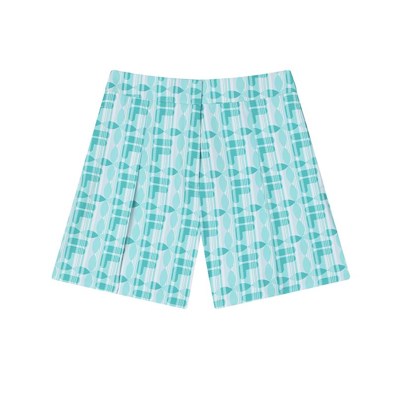 

Новые повседневные шорты FILA женские с принтом по всей поверхности F11W424806FZA 160/62A/S