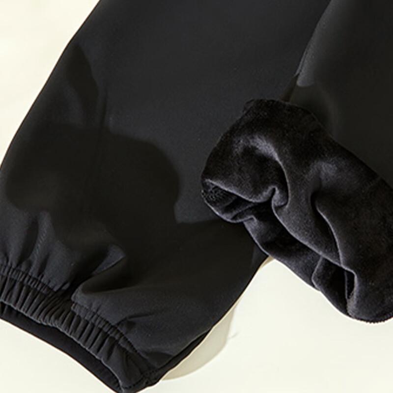 Mao Ren Men's Thickened Straight Leg Casual Pants