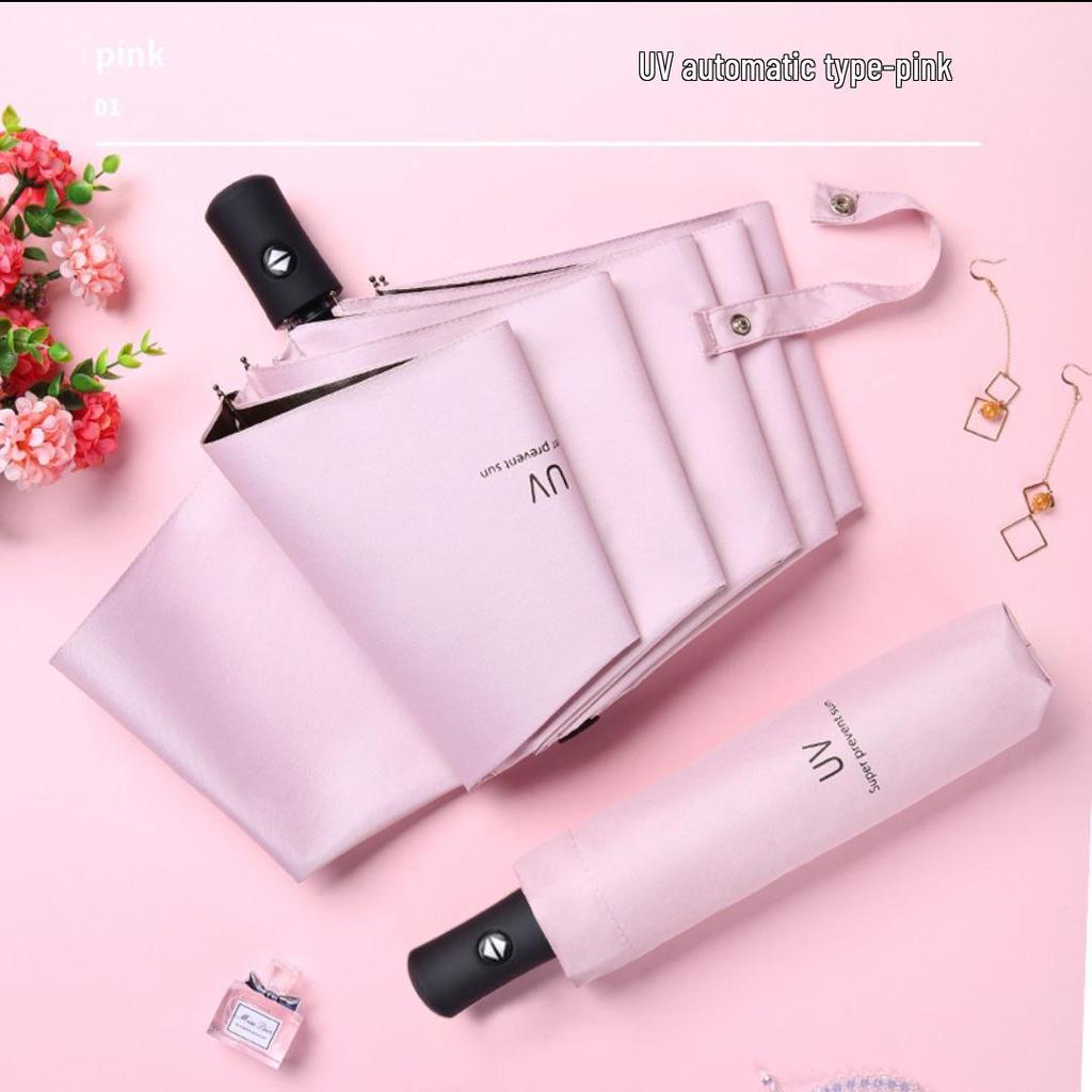 Dual-Use Anti-Storm UV-Proof Student Umbrella