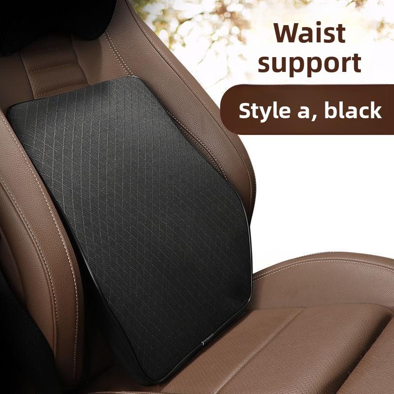 Car Headrest Waist Pillow Car Memory Cotton Neck Pillow Car Seat Car Pillow Back Pad Support Comfortable