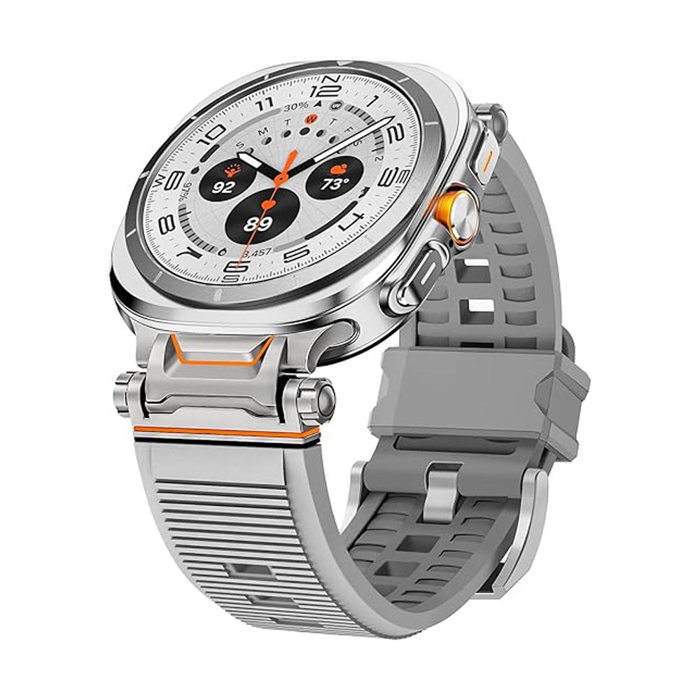 Silicone Band for Samsung Galaxy Watch Ultra 2025 Sports Bracelet Correa for SAMSUNG GALAXY ULTRA 47mm Stainless Steel Watchband