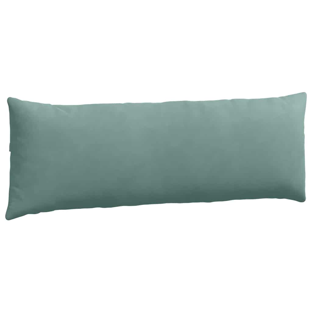 Sofa Cushions 2 Pieces Sea Green 120 X 40 Cm Cord Fabric