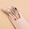 8-piece Makeup Brush Pouch Set