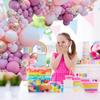 121pcs Vintage Skin Rose Gold Balloon Set for Wedding Kids Birthday Party Decor