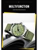 OCHSTIN Swiss Men's Mechanical Watch, High-End Automatic, Waterproof, Dual Calendar, Nylon Strap