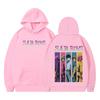 KPop Demon Hunters Saja Boys Fashion Graphic Hoodie Men Women Vintage Tracksuit Long-sleeved Loose Casual Oversized Sweatshirt