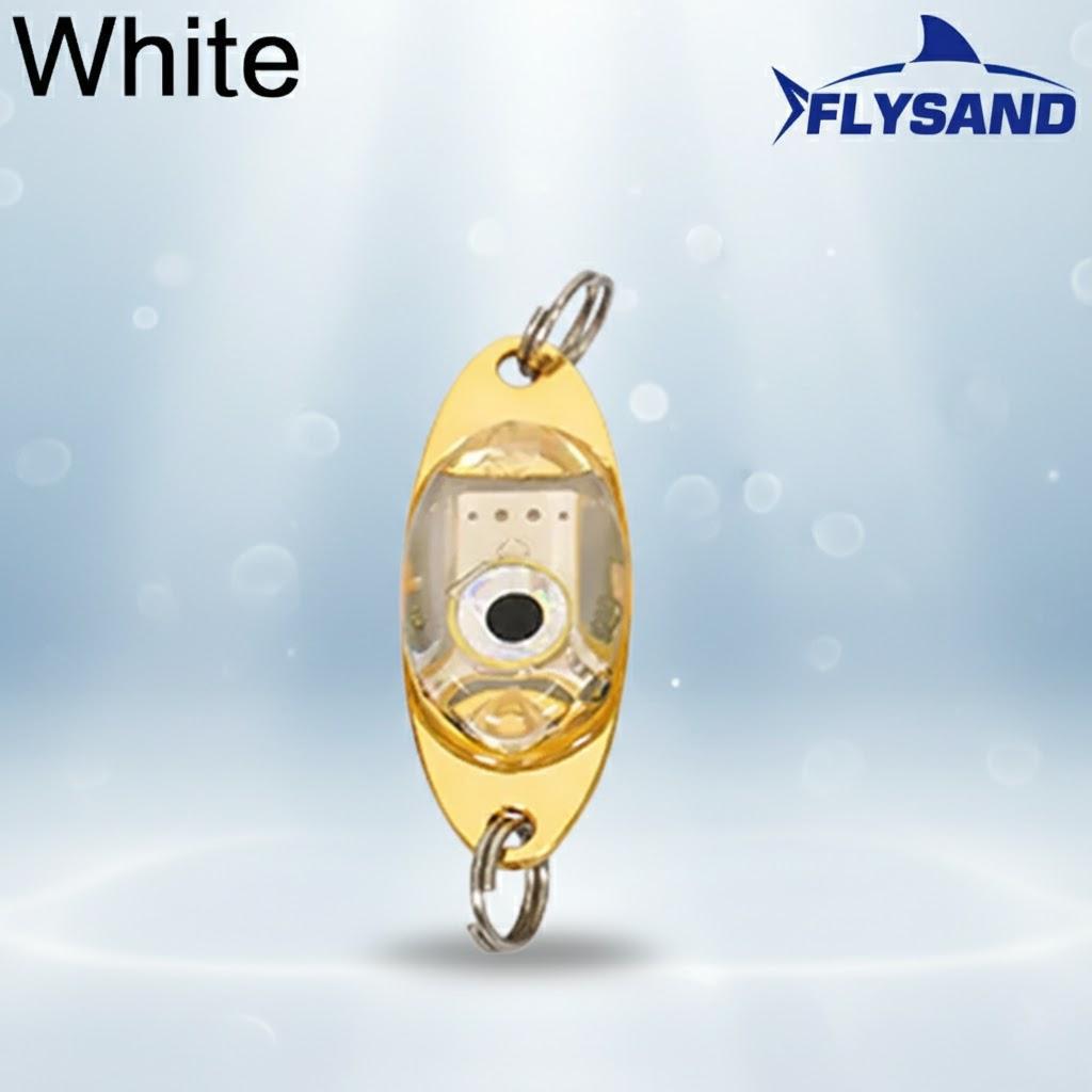 

LED Fishing Flash Lamp Deep Drop Underwater Eye Shape Fish Lure Light Fishing Accessories for Night Fishing