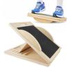 COM4SPORT Stretch Balance Quiet New Natural Wood Indoor Hip Diet Suitable for All Ages Board, 2-in-1 Board, Stepper, Stepper, Exercise, Stretching,