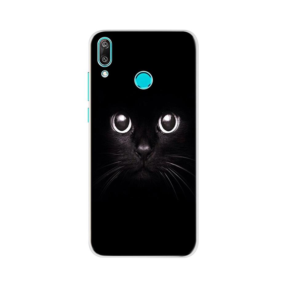 For Huawei Y7 2019 Case Silicone Cartoon TPU Cover Phone Case For Huawei Y7 2019 DUB-LX1 DUB LX1 LX2 LX3 Y 7 Prime Pro 2019 Case