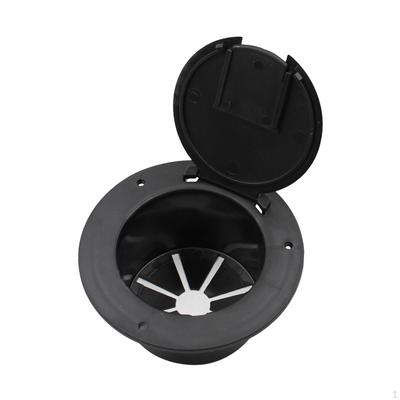 Accesorios para escotilla de cable eléctrico de RV con tapa/cubierta de cable eléctrico de 5 pulgadas