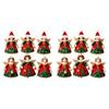 12 Pieces Ornament Colorful for Seasonal Decorating, Holiday Gatherings
