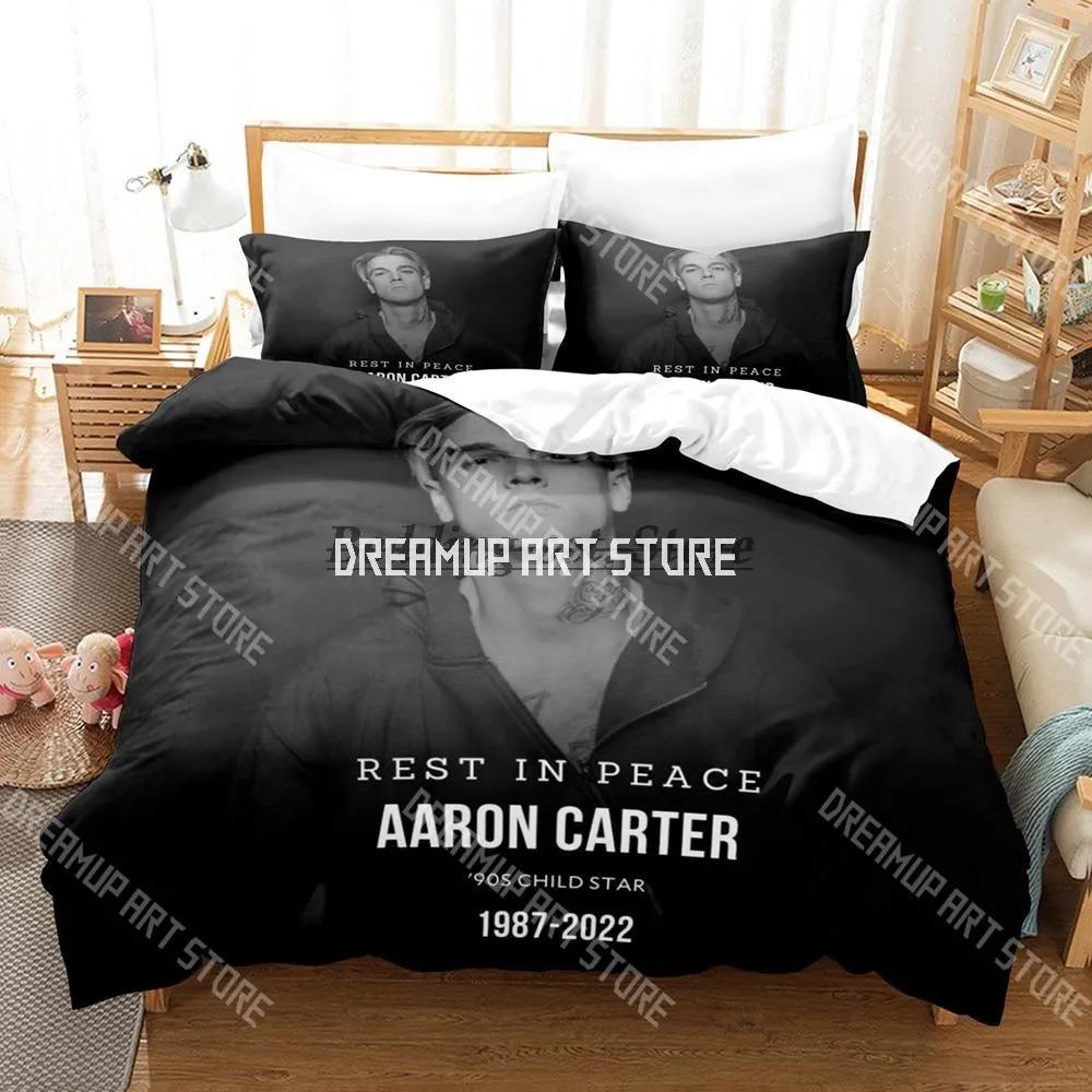 Rip Aaron Carter Love Bedding Set Single Twin Full Queen King Size Bed Set Aldult Kid Bedroom Duvetcover Sets 3D Bed Sheet Set