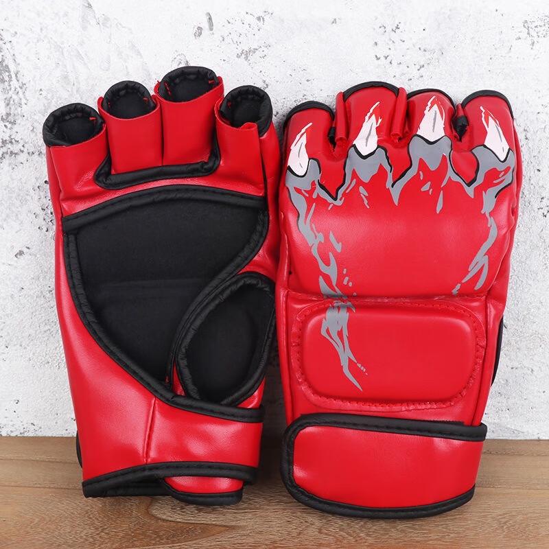 WEZHO Half-Finger Boxing Training Gloves