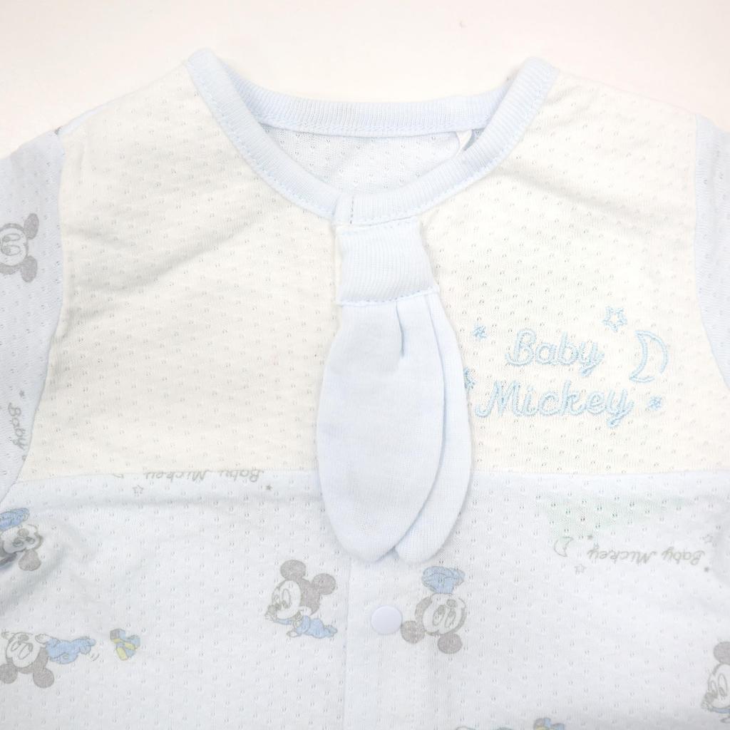 Takihyo Disney and Poo with Mesh Short Baby Boys and Sizes 215102604 Mickey, Minnie, Pre-Owl Ribbon, Jersey, Sleeve, Clothes, Girls, 60-70,