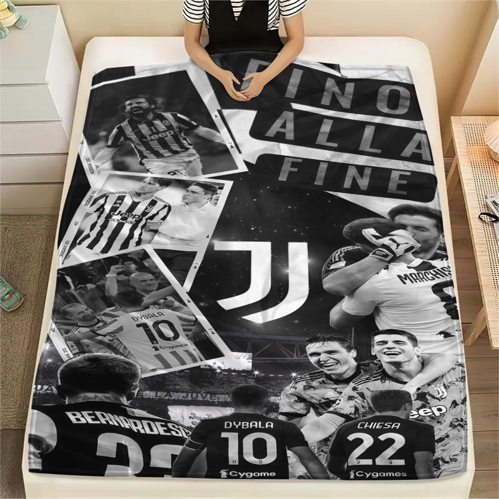 Juventus Print FlAannel Blanket, High Quality Comfortable for All Seasons, Home Decor, Warmth and Comfort