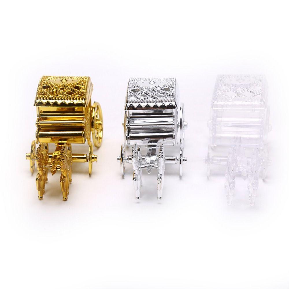 High-end Carriage Candy Box Exquisite Carriage Model SmallCarriage Ornaments  Wedding Party