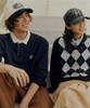 Teulaepighamoni Corduroy Round Logo Deep-Fit Ballcap_Navy