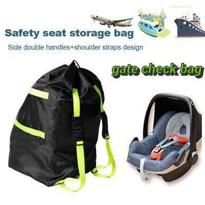 Stroller Storage Bag with Reinforced Handle Waterproof Fabric Large Capacity Stroller Travel Bag