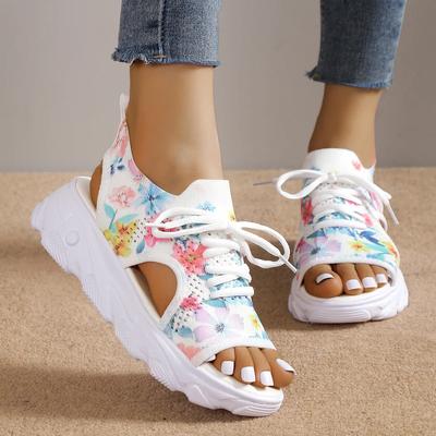 Large Size Sports Sandals Women 2025 Casual Platform Shoes Thick-Soled Sandalias Open Toe Beach Shoes for Women Zapatos Mujer