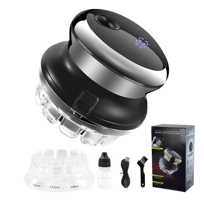 

Трансграничная мужская электрическая машинка для стрижки волос НЛО: Автоматический инструмент для бритья коротких волос Gift Box серебряный