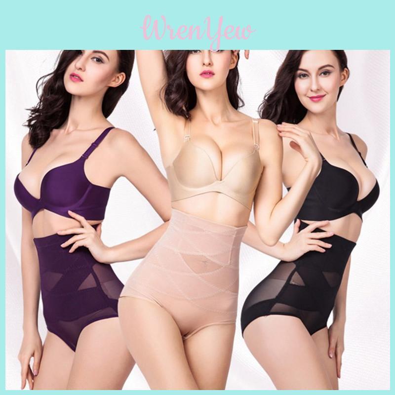 Women Corset Shaper Highwaist Shapewear Panty Control Slim Elastic Underwear
