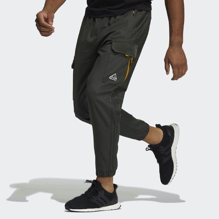 adidas Knitted Sweatpants Men's Moderate Cuffed Pants HD0354