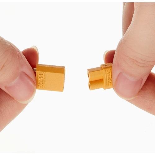 JUTOSU XT30 Connectors, Male & Female Plugs for XT30 RC Bullet LiPo Battery, 10 Pairs