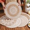 Placemat Reusable Heat Insulating Heat Resistant Table Mats Wear-Resistant Stain-Proof Protection for Home