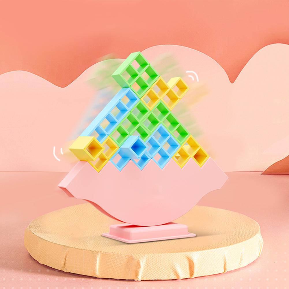 Balance Game Swing Stacking High Toy Creative Building Blocks Stacking Children Board Game For Holiday Gifts