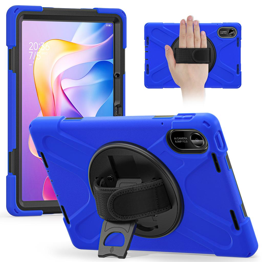 Panzer Hülle für Redmi Pad 2 11 Zoll Pad2 Modell 25040RP0AG Anti-Rutsch Hand Schulter Gurt Hybrid Abdeckung Stoßfest Capa