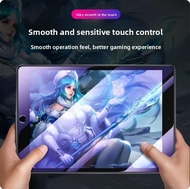 Fully Automatic High-definition Instant Tablet Tempered Glass Film for iPad Air 13 Pro Air11 A16 5 4 M3 10th Explosion-proof