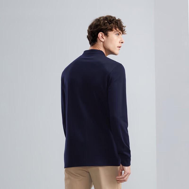 Мужская антибактериальная рубашка-поло с длинным рукавом Septwolves L