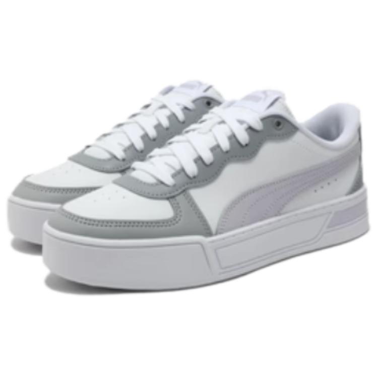 Puma Skye Trendy Sports Low-Top Sneakers Women Sneakers Gray Purple 374764-26
