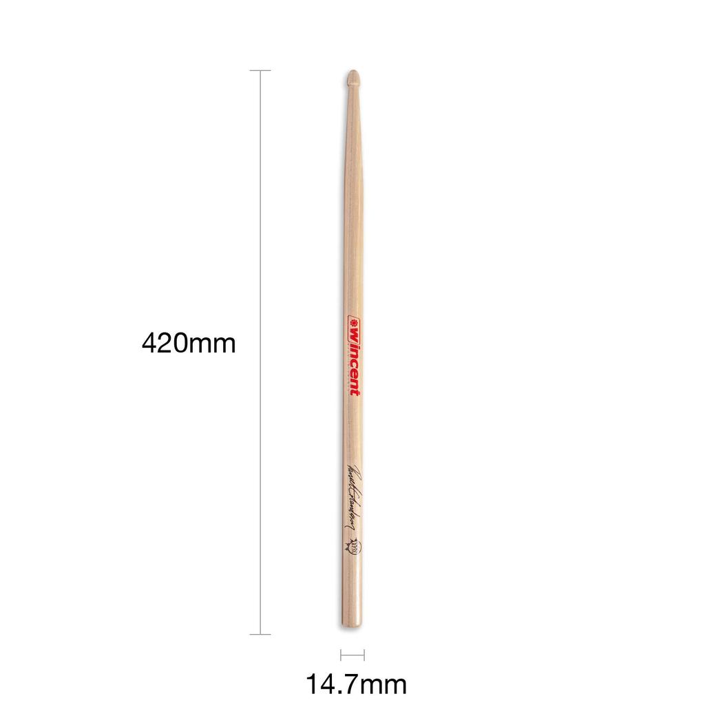 Wincent Signature Drumsticks by Daniel Erlands, Hickory 406 X 15mm, W-DES [Official Japanese Product]