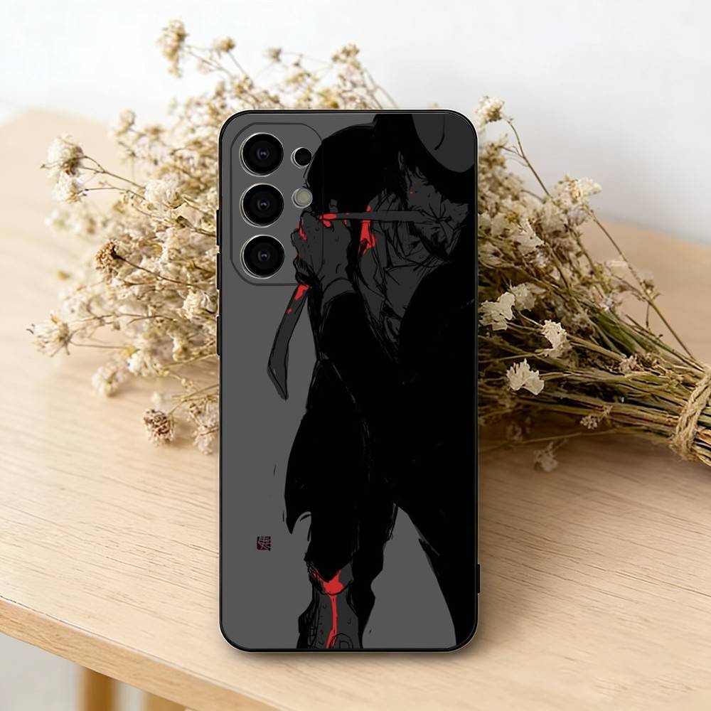 Lupin the Third Daisuke Jigen  Phone Case For Samsung S25,S24,S21,S22,S23,S30,Ultra,S20,Plus,Fe,Soft Silicone Black Cover