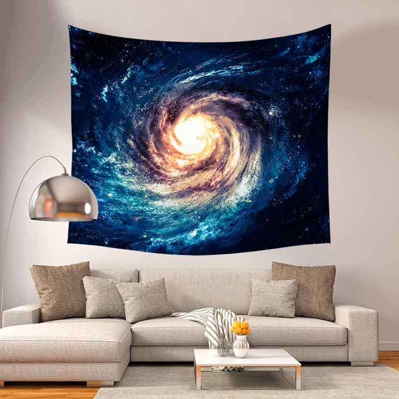 Planet Galaxy Space Cosmic Tapestry Home Decor Wall Hanging Tapestry Outer Space Theme Tapestry Bedroom Living Room Decoration