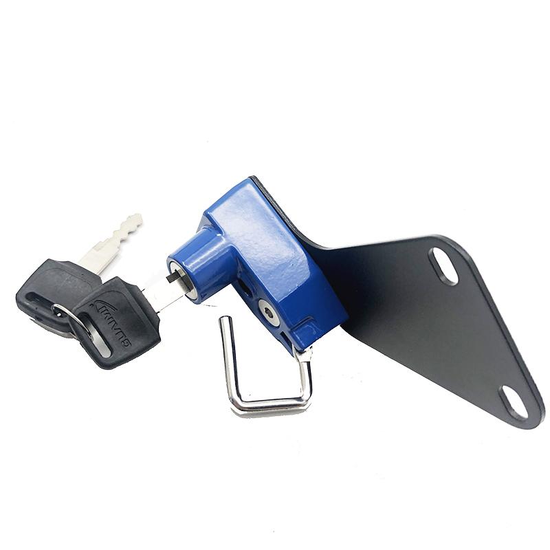 For HONDA NC700S NC700D NC700X NC750X NC750S NC750D Motorcycle Helmet Lock Motorcycle Left Side Alloy Helmet Lock Mount